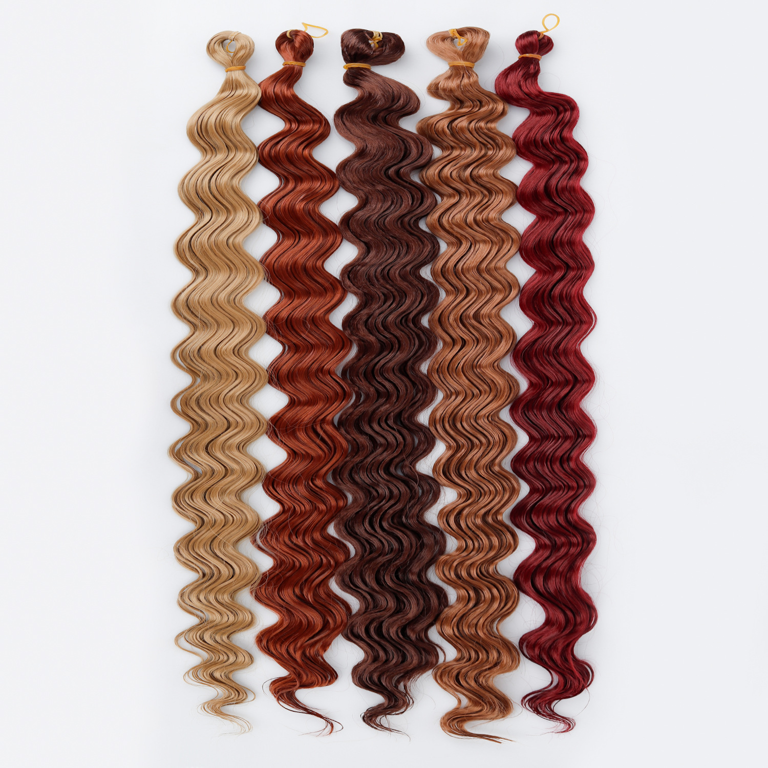 30-Inch Body Wave Crochet Hair Extension – Long Curly Ponytail | Premium Heat-Resistant Synthetic Hair