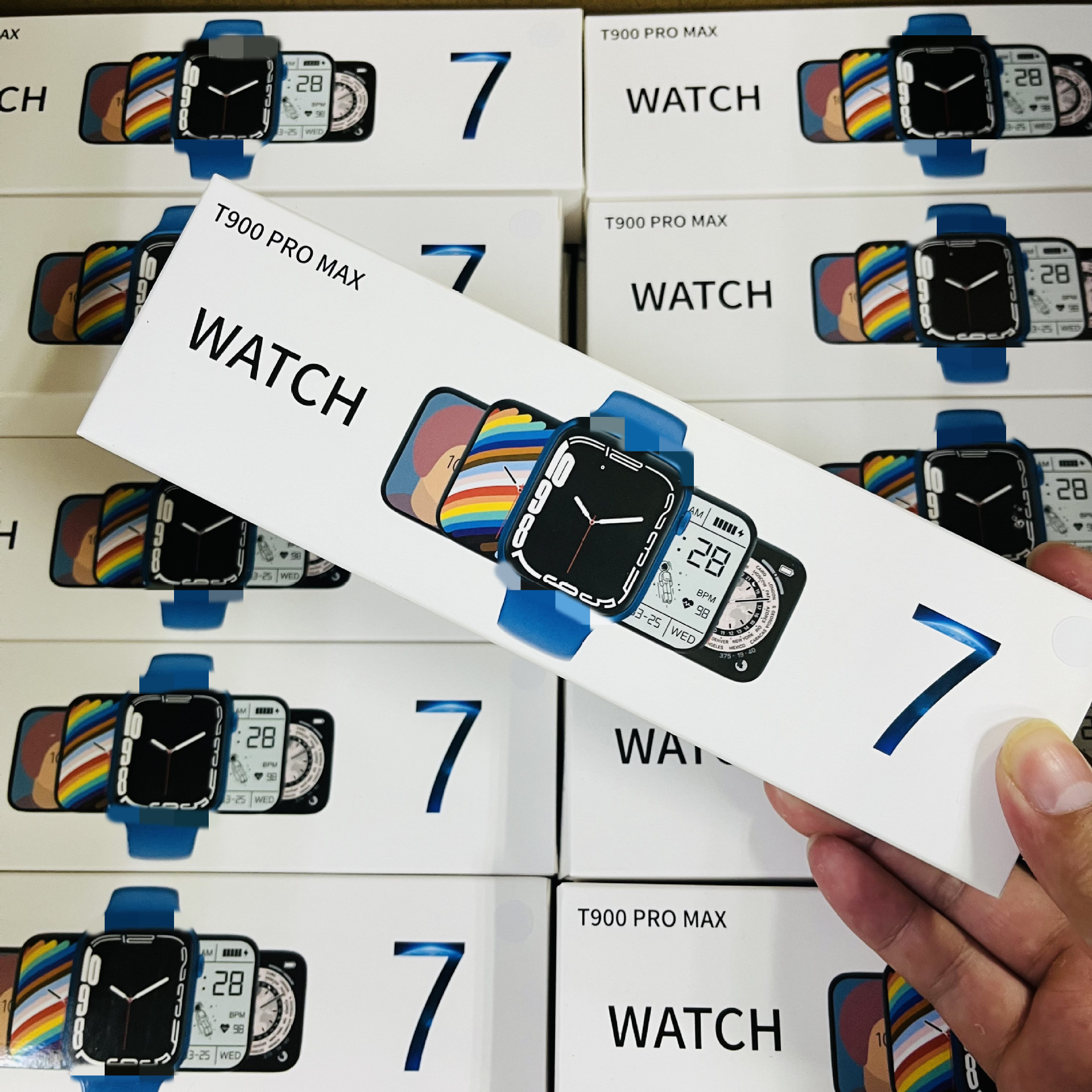 T900 Pro MAX Luxury Smart Watch – Dual Button HD Display, Rotating Crown, Custom Dial, Health & Sports Tracker