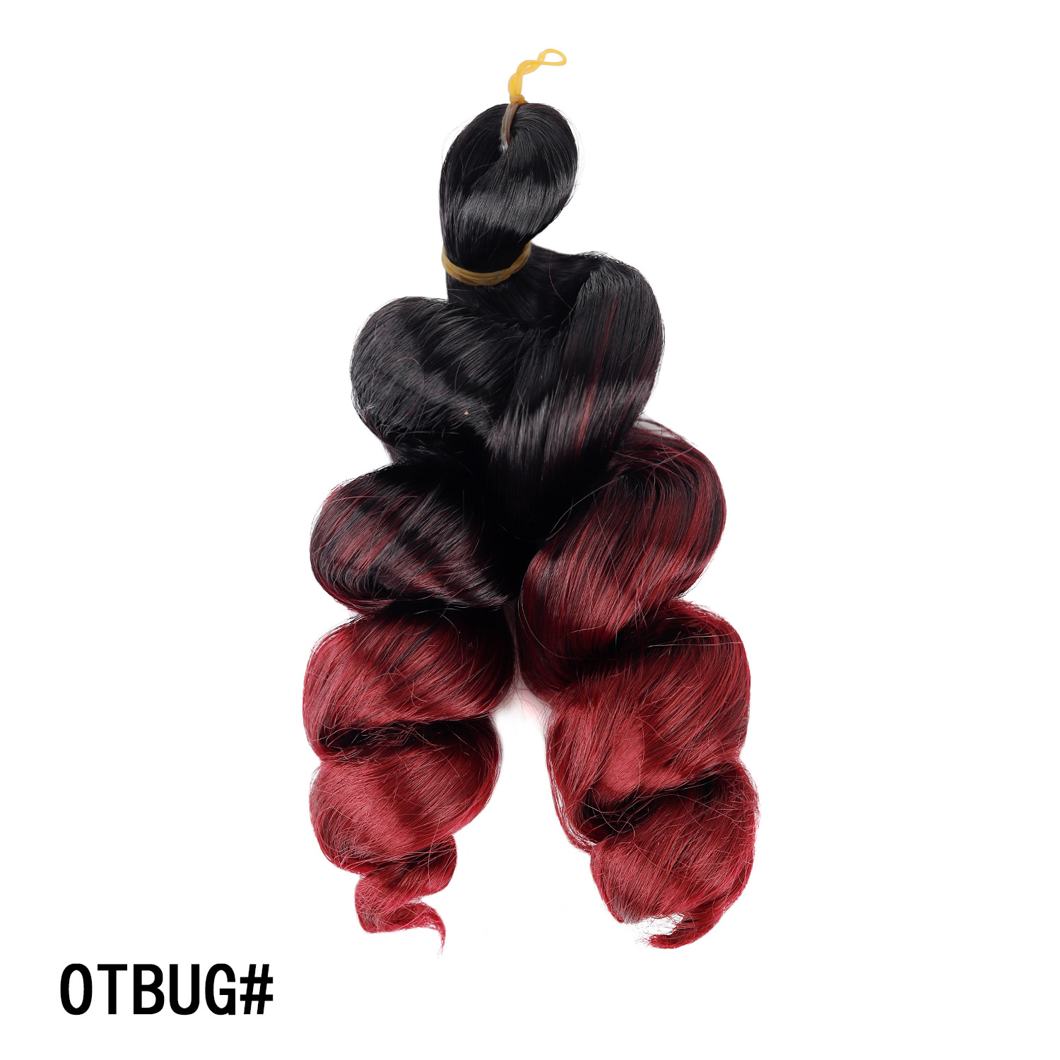 Image of 12-Inch Italian Curly Crochet Braids Hair Extensions – Soft & Lightweight Synthetic Hair for Women
